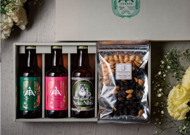 感謝の気持ちを伝えるベーシックなセット。