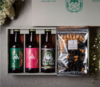 感謝の気持ちを伝えるベーシックなセット。