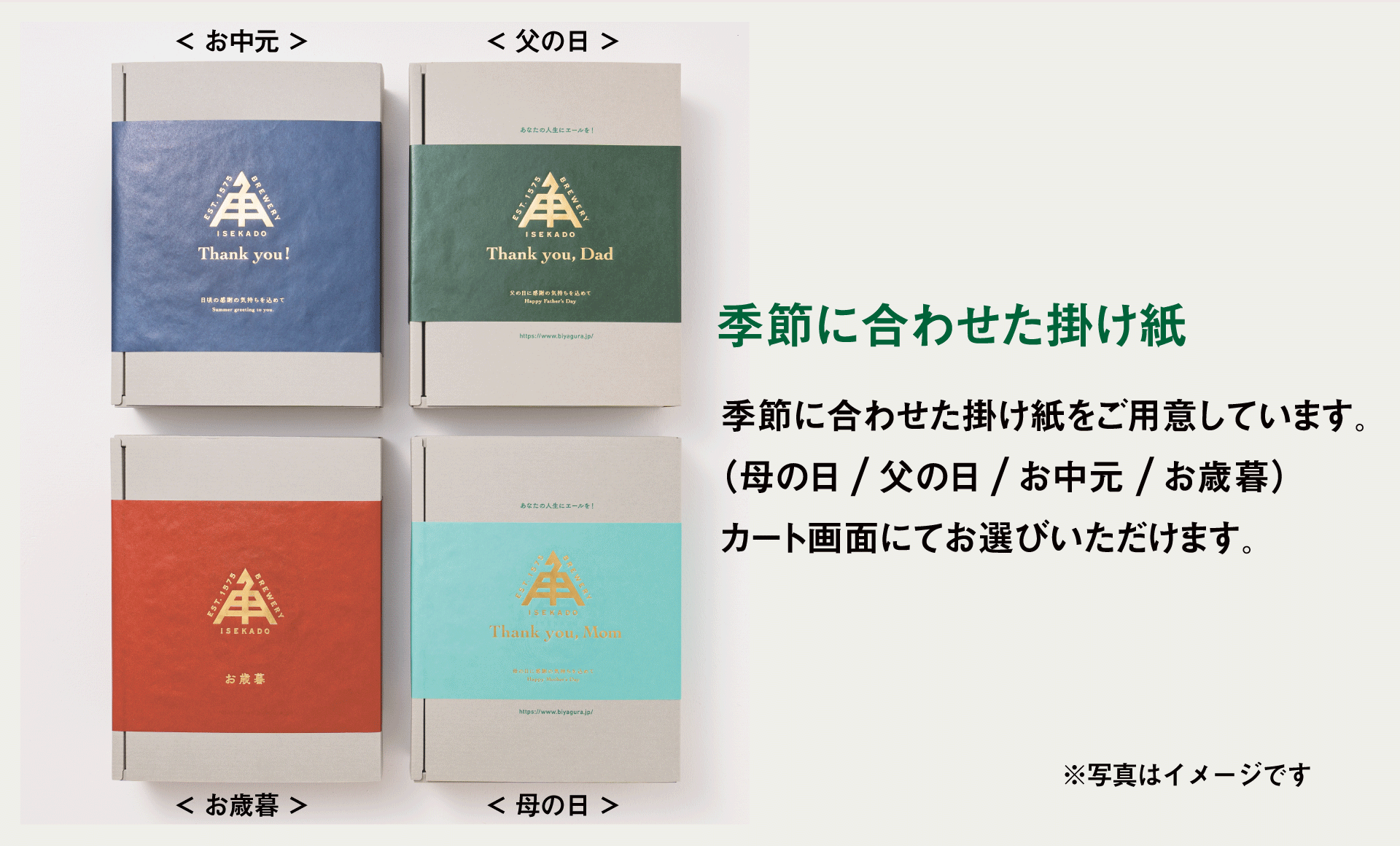 ISEKADOの母の日ギフト