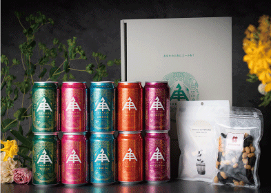 みんなで乾杯できる5種10缶セット。