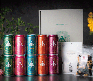 みんなで乾杯できる5種10缶セット。