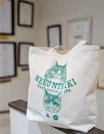 ねこにひき トート | クラフトビール・地ビールの通販 ISEKADO(伊勢
