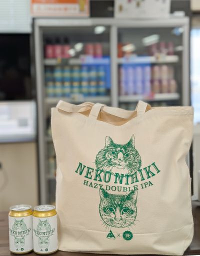 ねこにひき トート | クラフトビール・地ビールの通販 ISEKADO(伊勢