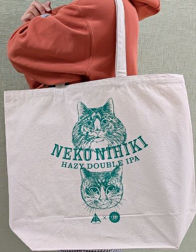ねこにひき トート | クラフトビール・地ビールの通販 ISEKADO(伊勢